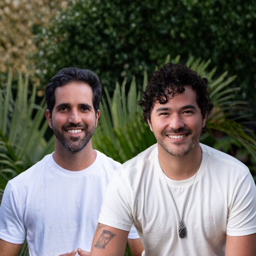 Djalma e Fellipe, instrutores de ThetaHealing